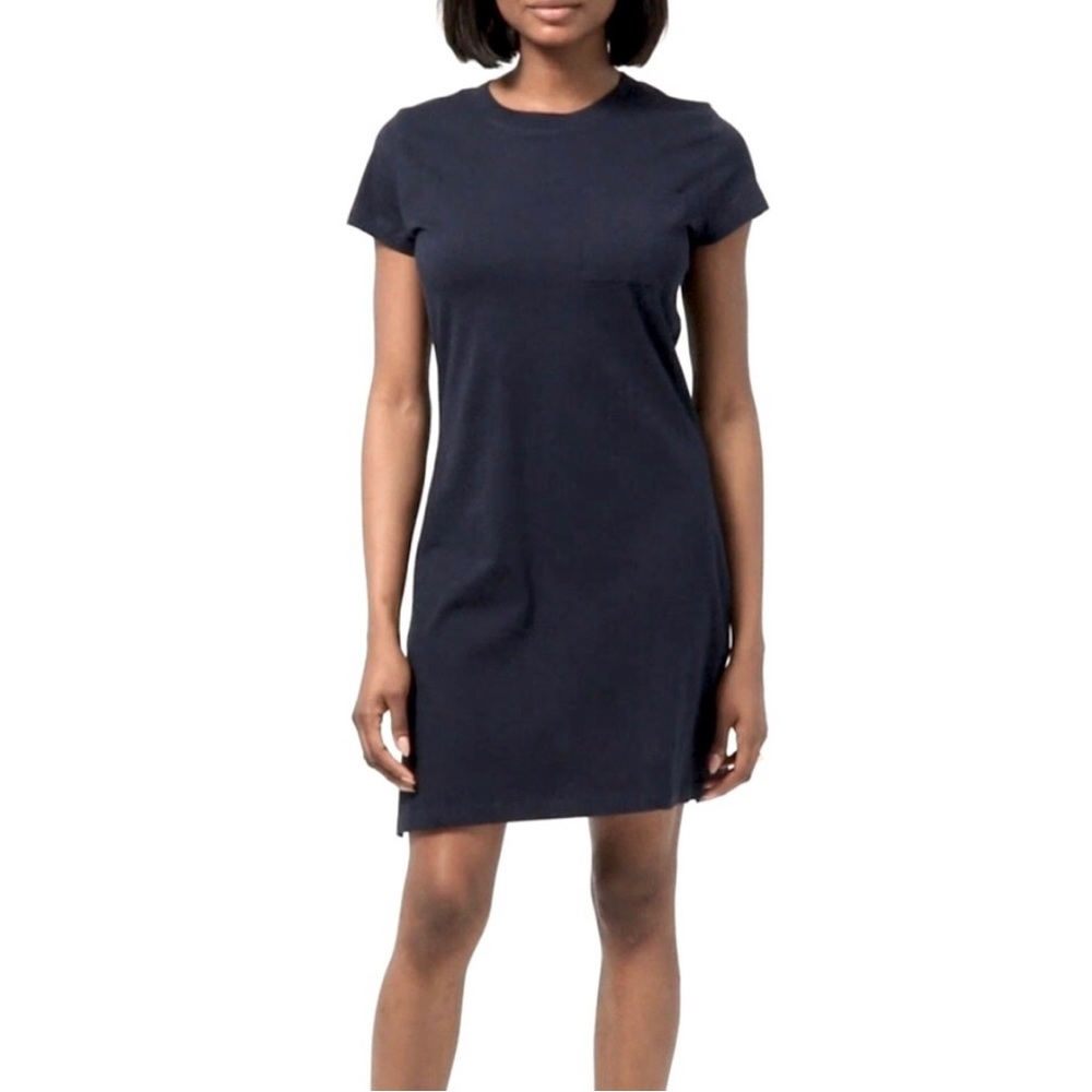 NWOT Banana Republic Navy Blue Mini T-Shirt Dress - Petite S